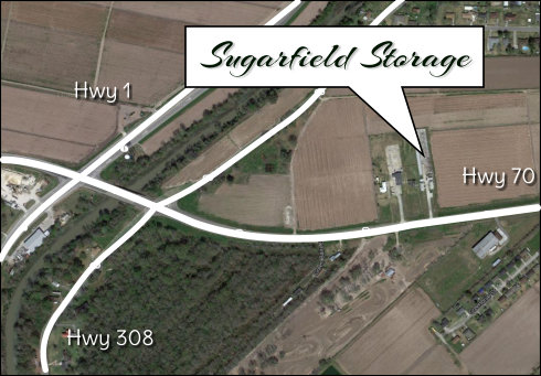 Sugarfield Storage | 6289-B Hwy 70 North, Belle Rose, LA 70341, USA | Phone: (985) 369-4490