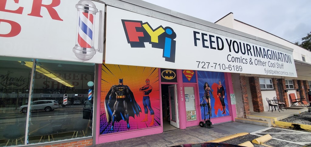 Feed Your Imagination Comics | 7215 Central Ave, St. Petersburg, FL 33710, USA | Phone: (727) 710-6189