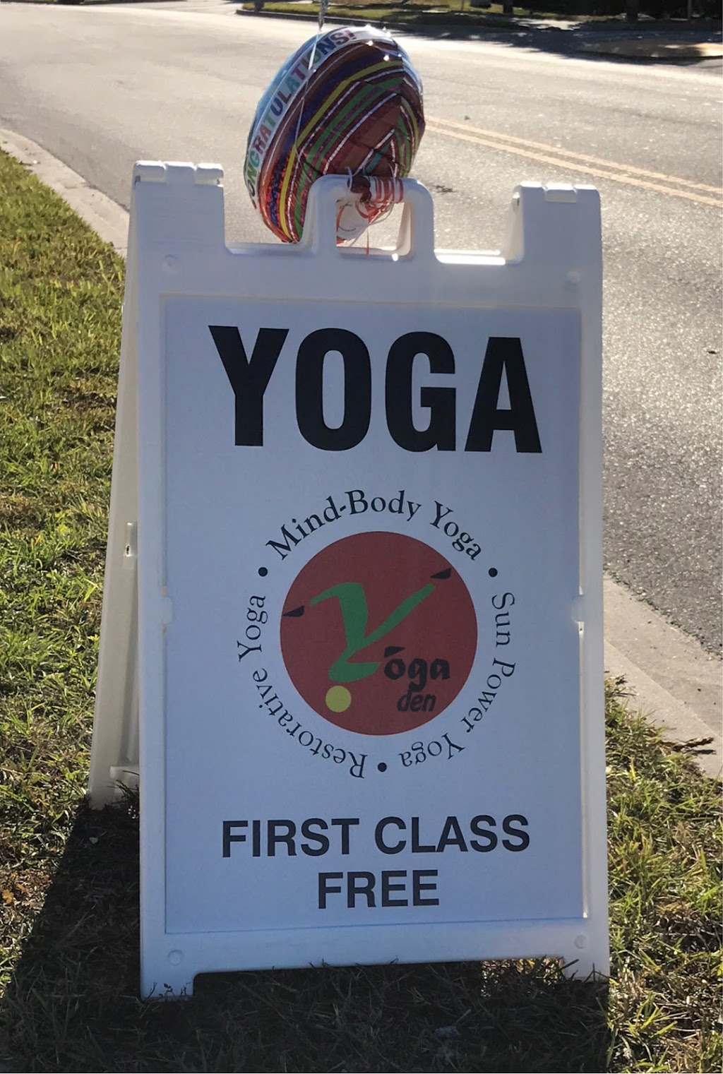Yoga Den World Golf Village | 196 Capulet Dr Suite 1, St. Augustine, FL 32092, USA | Phone: (904) 547-0306