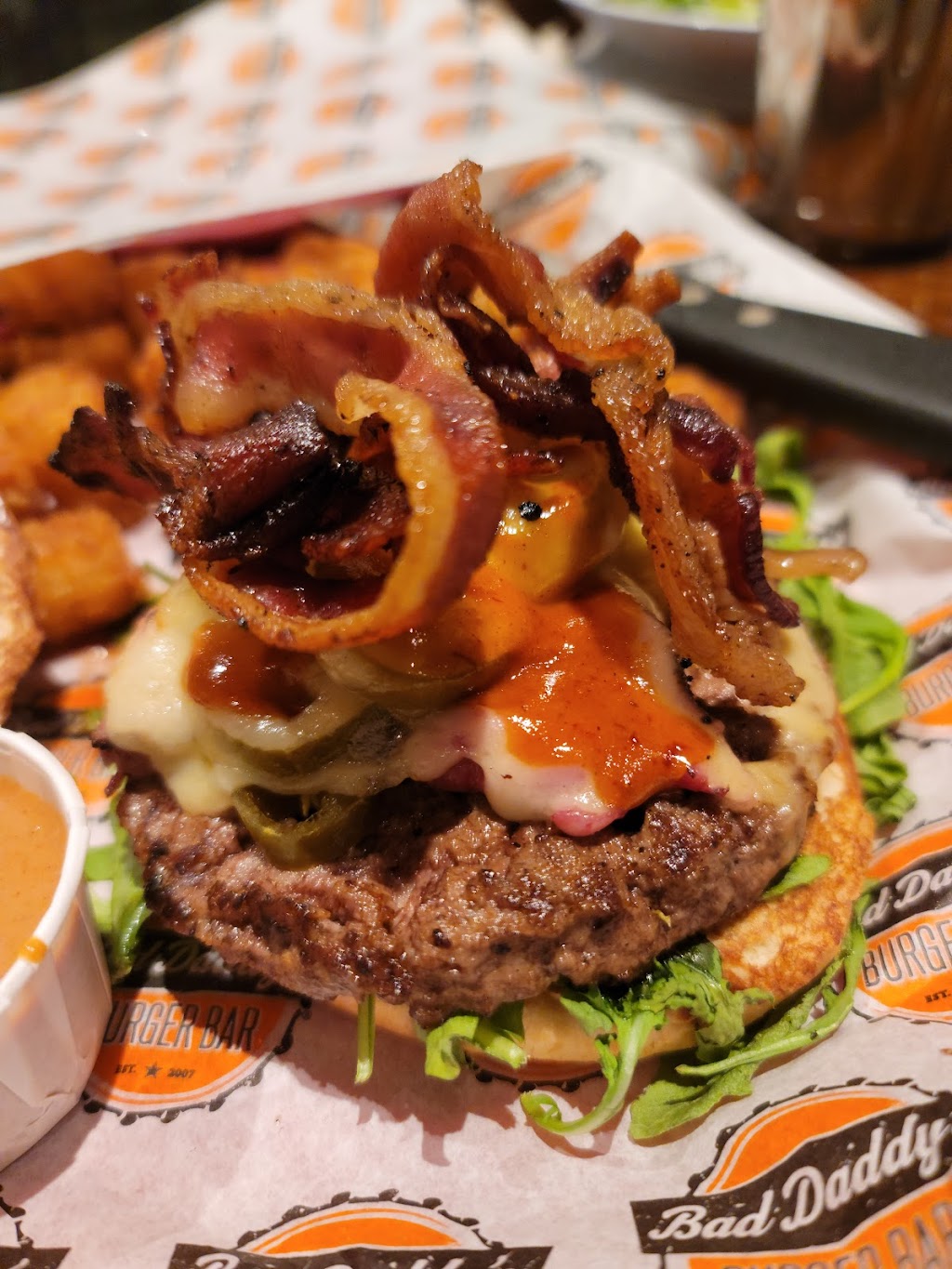 Bad Daddys Burger Bar | 4213 Corners Pkwy Suite 100, Raleigh, NC 27617, USA | Phone: (919) 381-4814