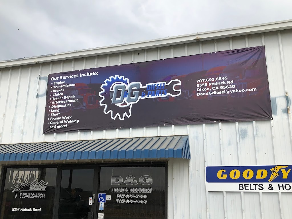 D&G DIÉSEL & PARTS | Pedrick Rd, Dixon, CA 95620, USA | Phone: (707) 693-6845