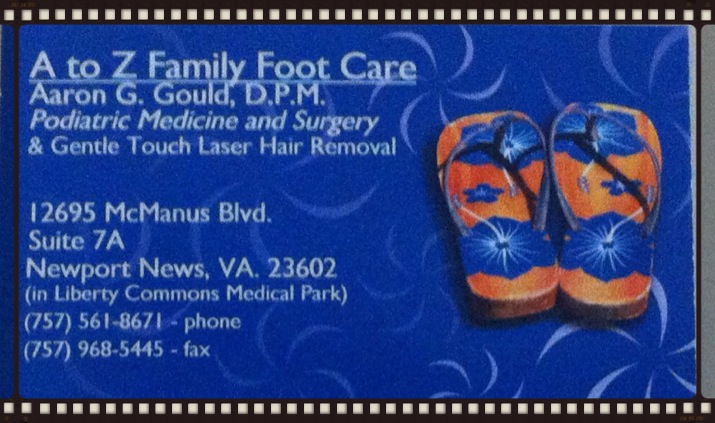 A To Z Family Foot Care - Aaron G. Gould - Podiatrist - D.P.M. | 12695 McManus Blvd, Newport News, VA 23602, USA | Phone: (757) 561-8671