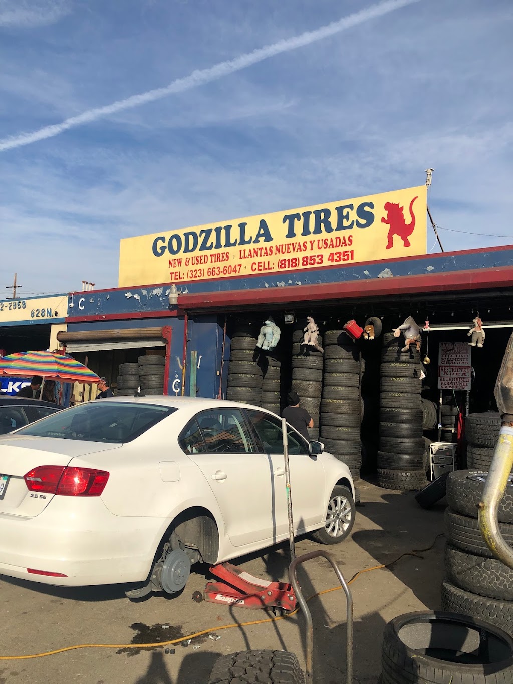 Godzilla Tires | 828 N Virgil Ave, Los Angeles, CA 90029, USA | Phone: (818) 853-4351