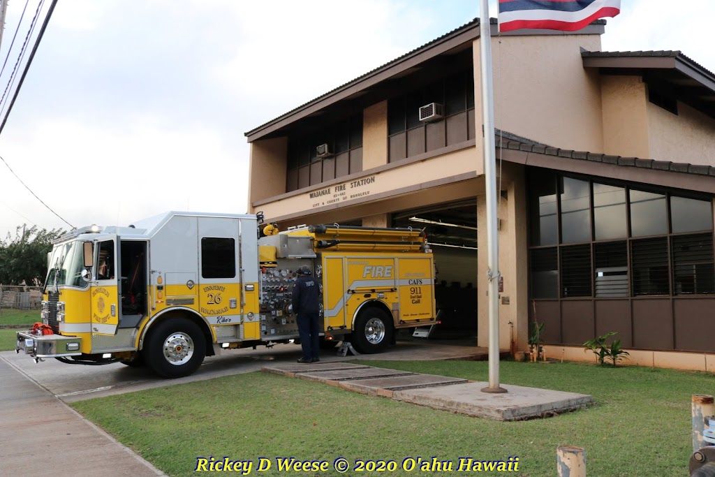 Waianae fire station | 85-645 Farrington Hwy, Waianae, HI 96792, USA | Phone: (808) 696-3344