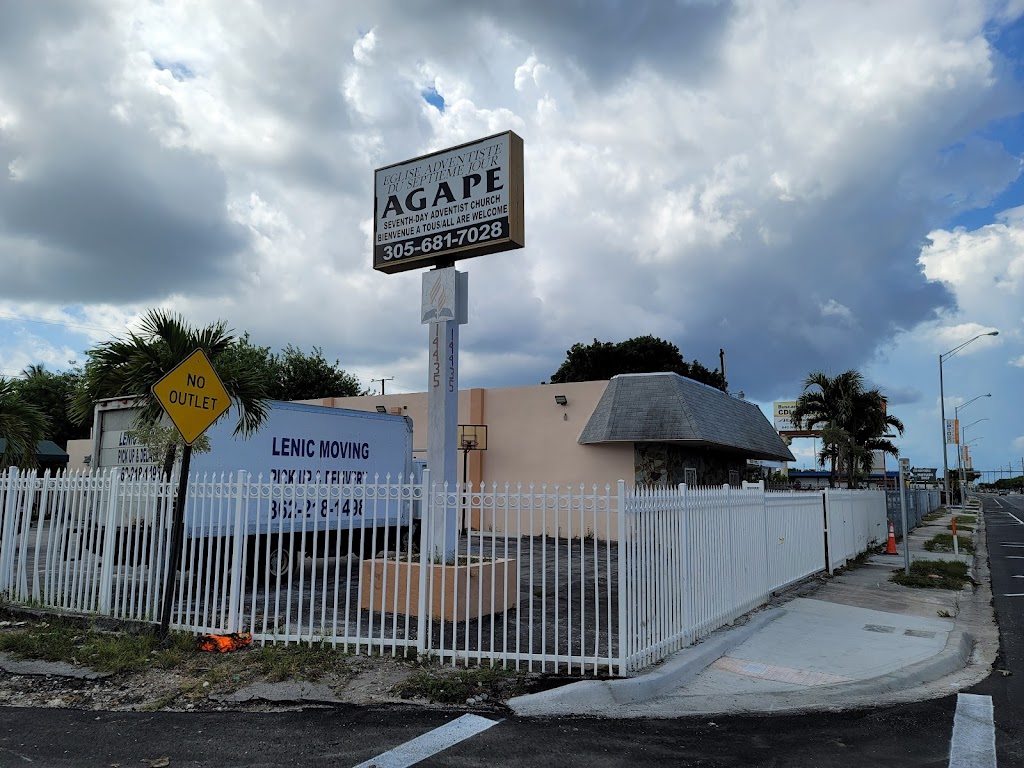 Agape French SDA Church | 14435 NW 7th Ave, Miami, FL 33168, USA | Phone: (305) 681-7028