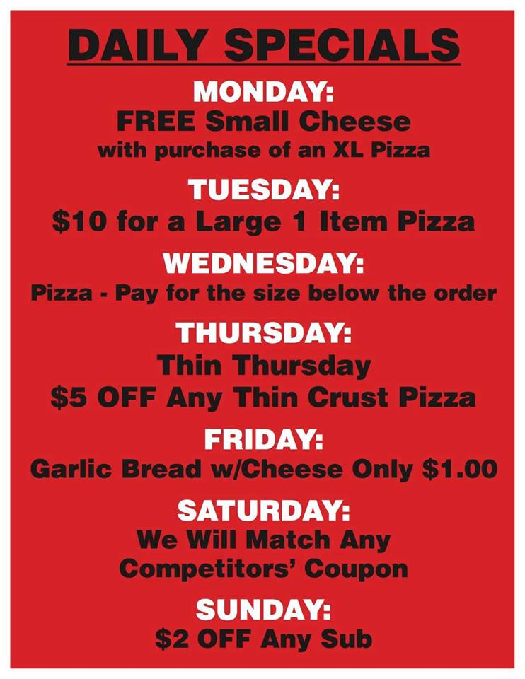 Panther Pizza Milford Center | 27 E State St, Milford Center, OH 43045, USA | Phone: (937) 349-1115