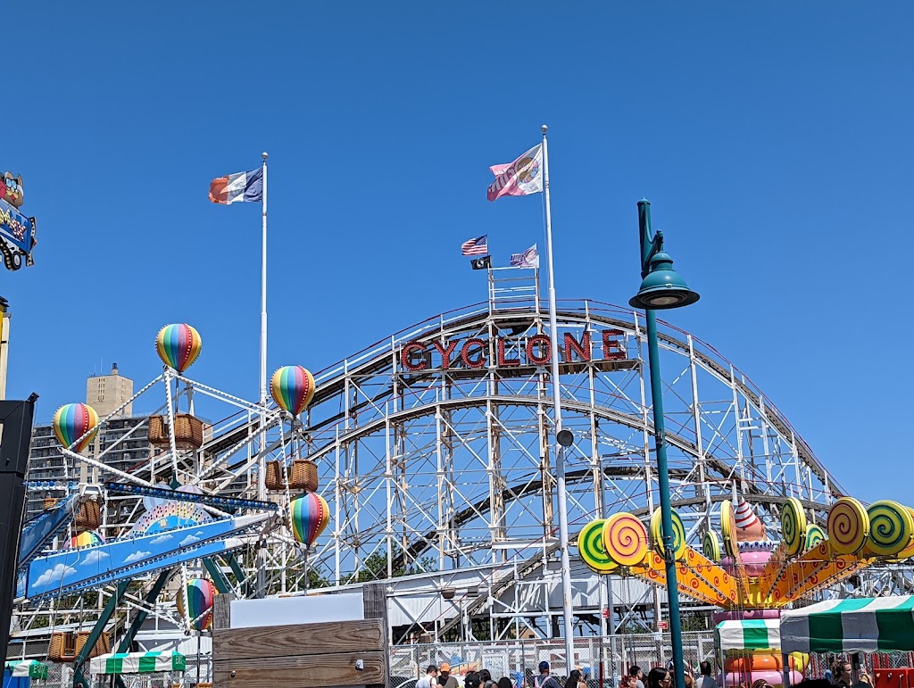 The Cyclone Roller Coaster Coney Island NY | 801 Riegelmann Boardwalk, Brooklyn, NY 11224, USA | Phone: (718) 373-5862