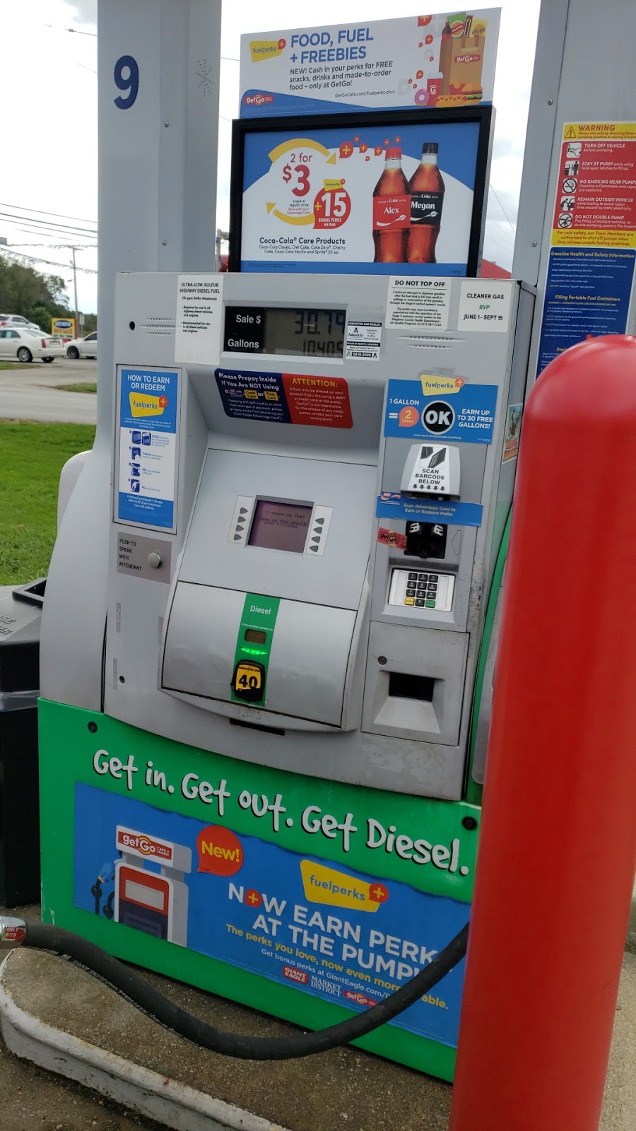 GetGo Gas Station | 1759 S Broadway, Geneva, OH 44041, USA | Phone: (440) 466-6037