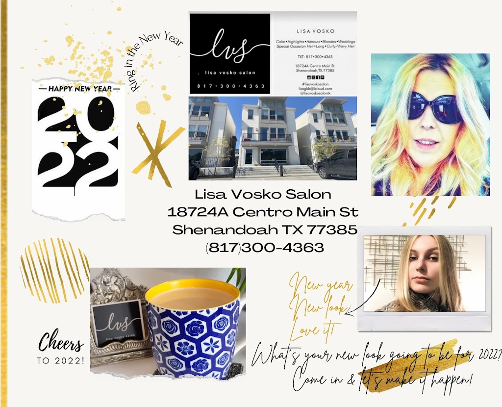 Lisa Vosko Salon | 18724 Centro Main St, Shenandoah, TX 77385, USA | Phone: (817) 300-4363