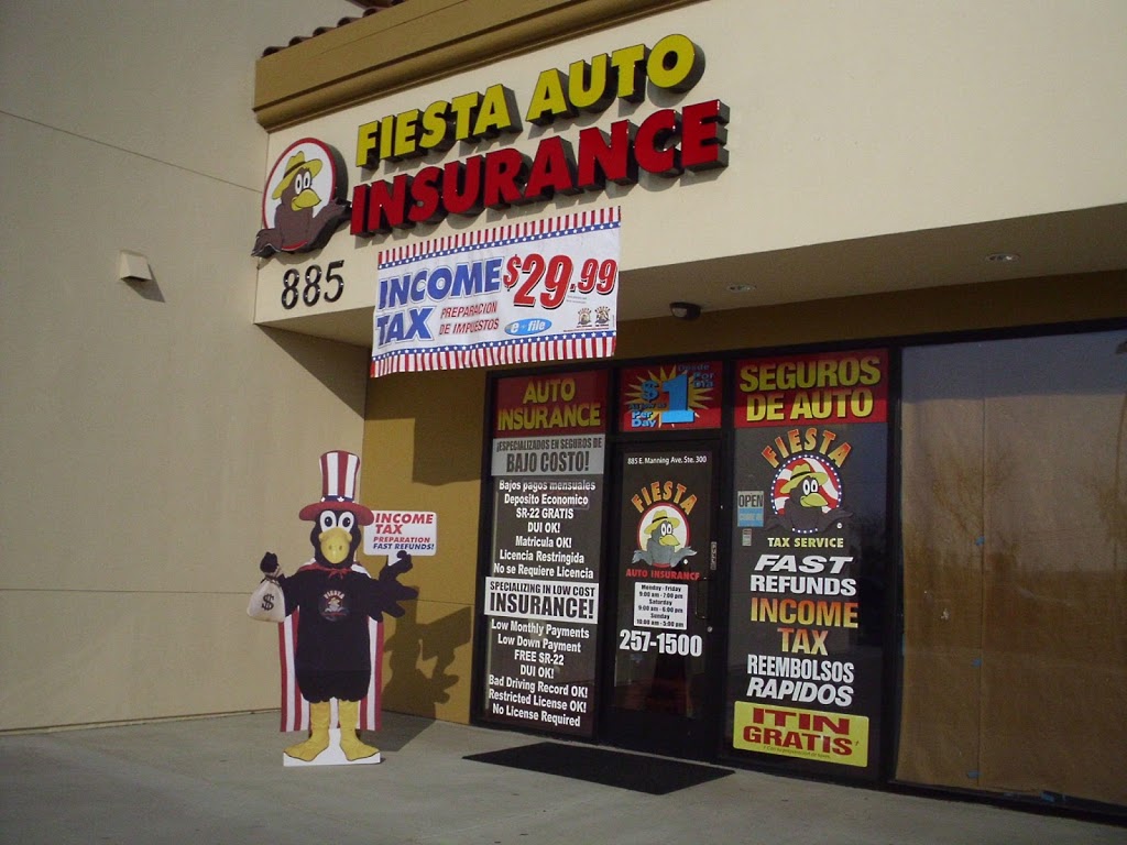 Fiesta Auto Insurance & Tax Service | 885 Manning Ave #300, Parlier, CA 93648, USA | Phone: (559) 257-1500