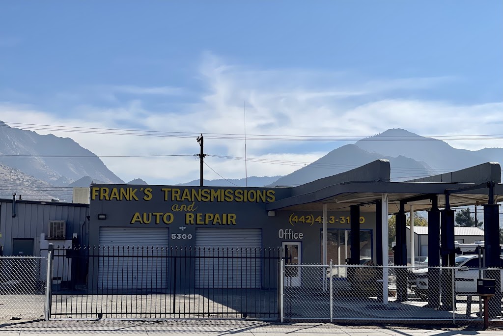 Frank’s Transmissions and Auto Repair | 5300 Lake Isabella Blvd, Lake Isabella, CA 93240, USA | Phone: (442) 423-3140