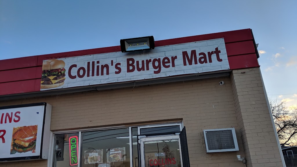 Collins Burger Mart | 824 E Park Row Dr, Arlington, TX 76010, USA | Phone: (817) 548-0030