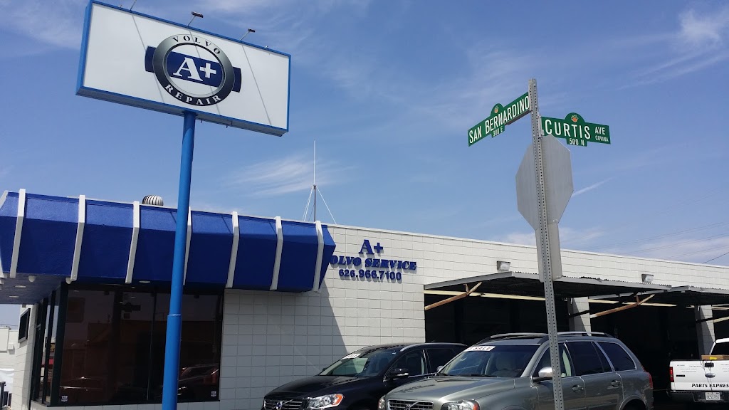 A Plus Volvo Repair | 341 E San Bernardino Rd, Covina, CA 91723, USA | Phone: (626) 966-7100