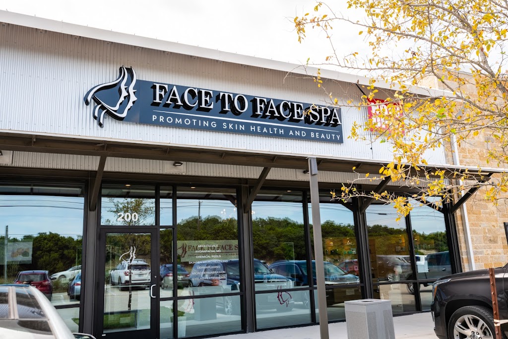 Face to Face Spa | 2690 US-290 Suite 200, Dripping Springs, TX 78620, USA | Phone: (512) 829-5470