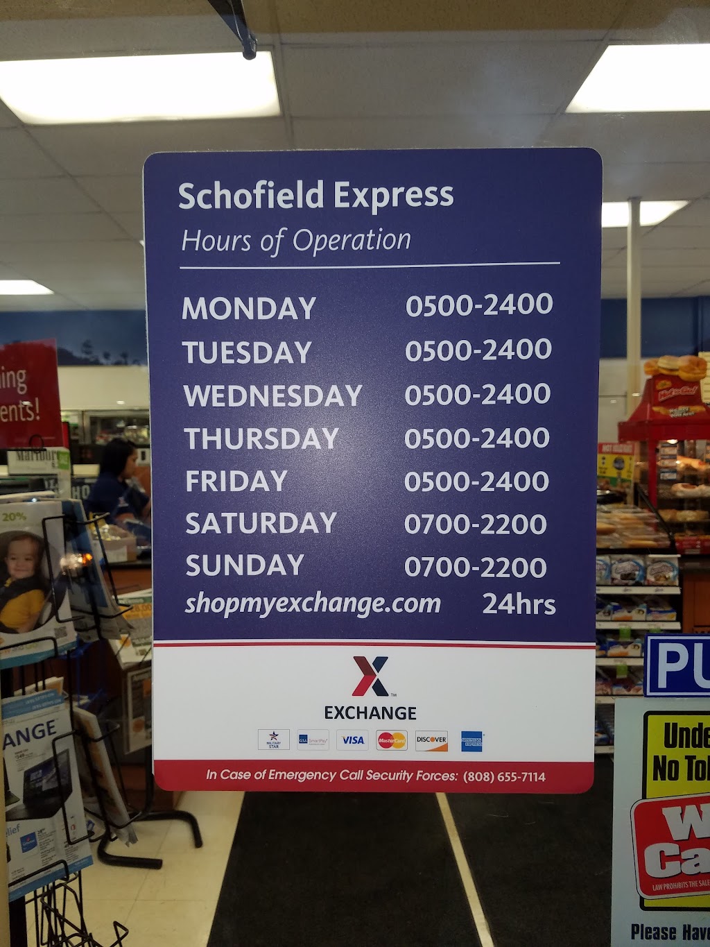 Schofield Express | Schofield Barracks, HI 96857, USA | Phone: (808) 624-9857