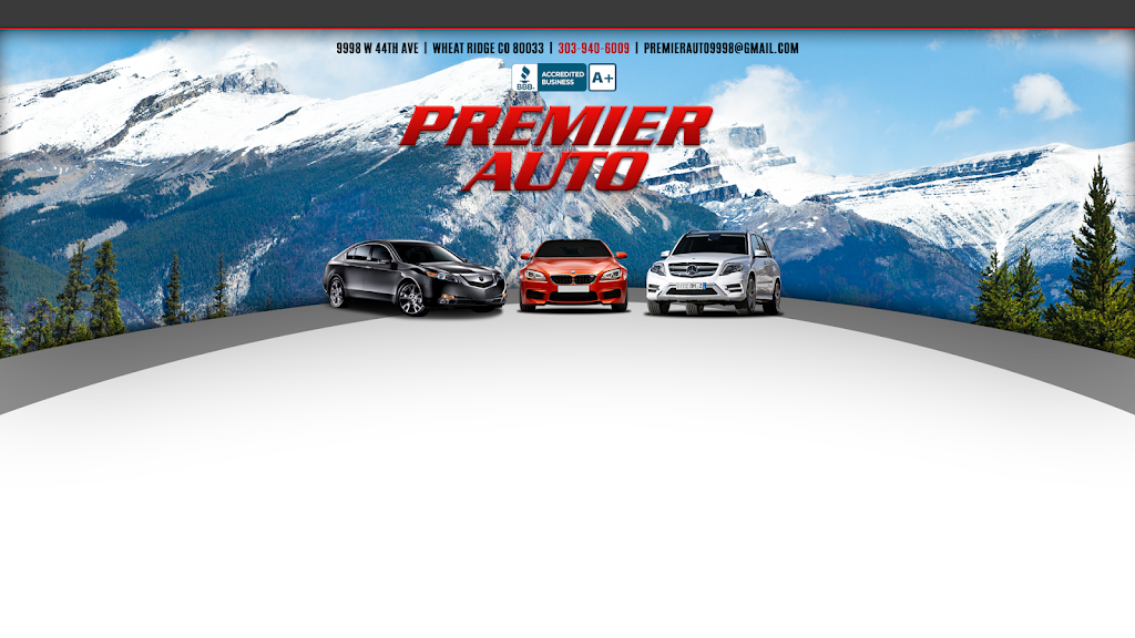 Premier Auto | 9998 W 44th Ave, Wheat Ridge, CO 80033, USA | Phone: (303) 940-6009