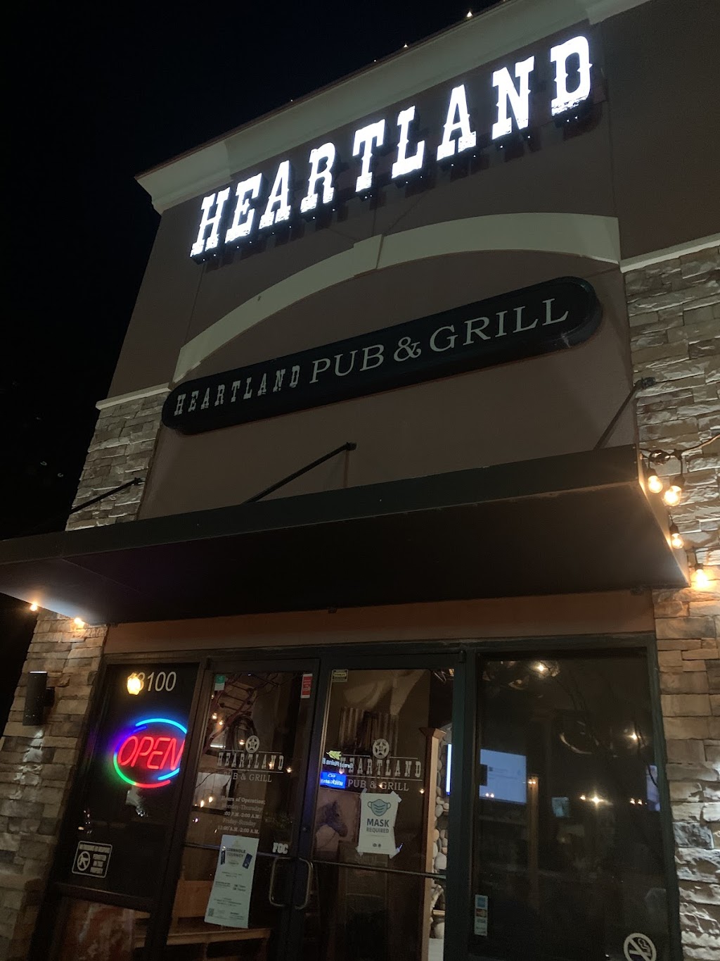 Heartland Pub & Grill | 13100 Colony Pointe Blvd, Piedmont, OK 73078, USA | Phone: (405) 283-0083