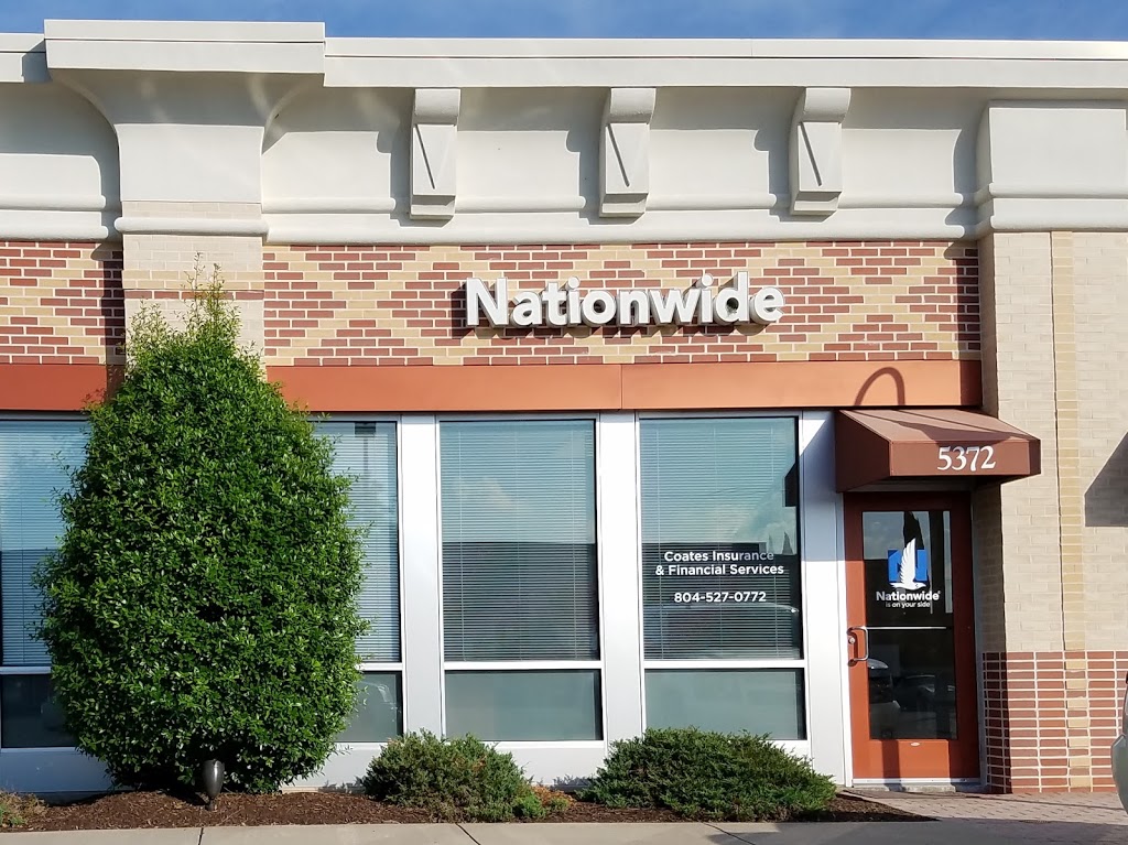 Nationwide Insurance: Coates Insurance Agency Inc. | 5372 Twin Hickory Rd, Glen Allen, VA 23059, USA | Phone: (804) 527-0772