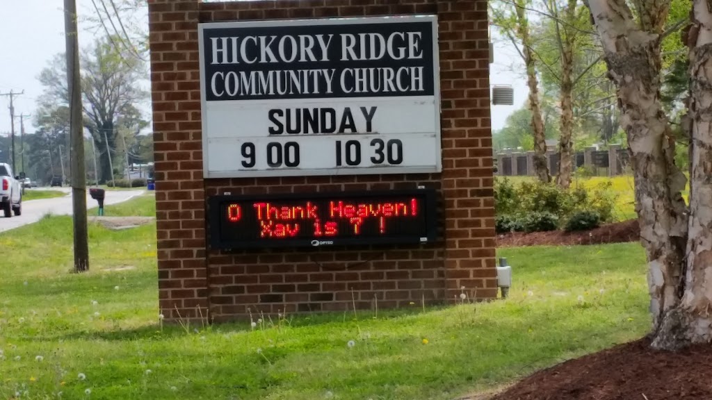 Hickory Ridge Community Church | 3320 S Battlefield Blvd, Chesapeake, VA 23322, USA | Phone: (757) 421-7500