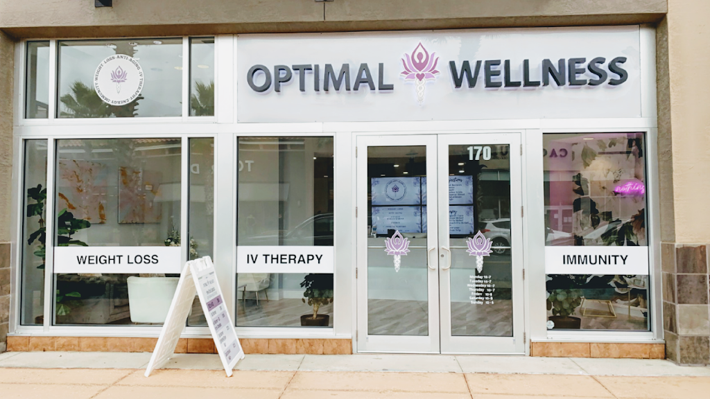 Optimal Wellness at The Shops At Wiregrass | 28329 Paseo Drive Suite 170, Wesley Chapel, FL 33543, USA | Phone: (813) 501-8341