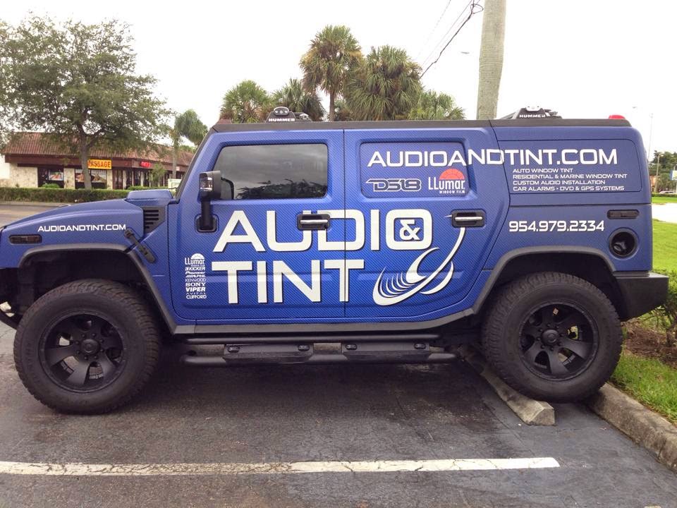 Audio and Tint Warehouse | 2501 W Sample Rd B, Pompano Beach, FL 33073, USA | Phone: (954) 979-2334