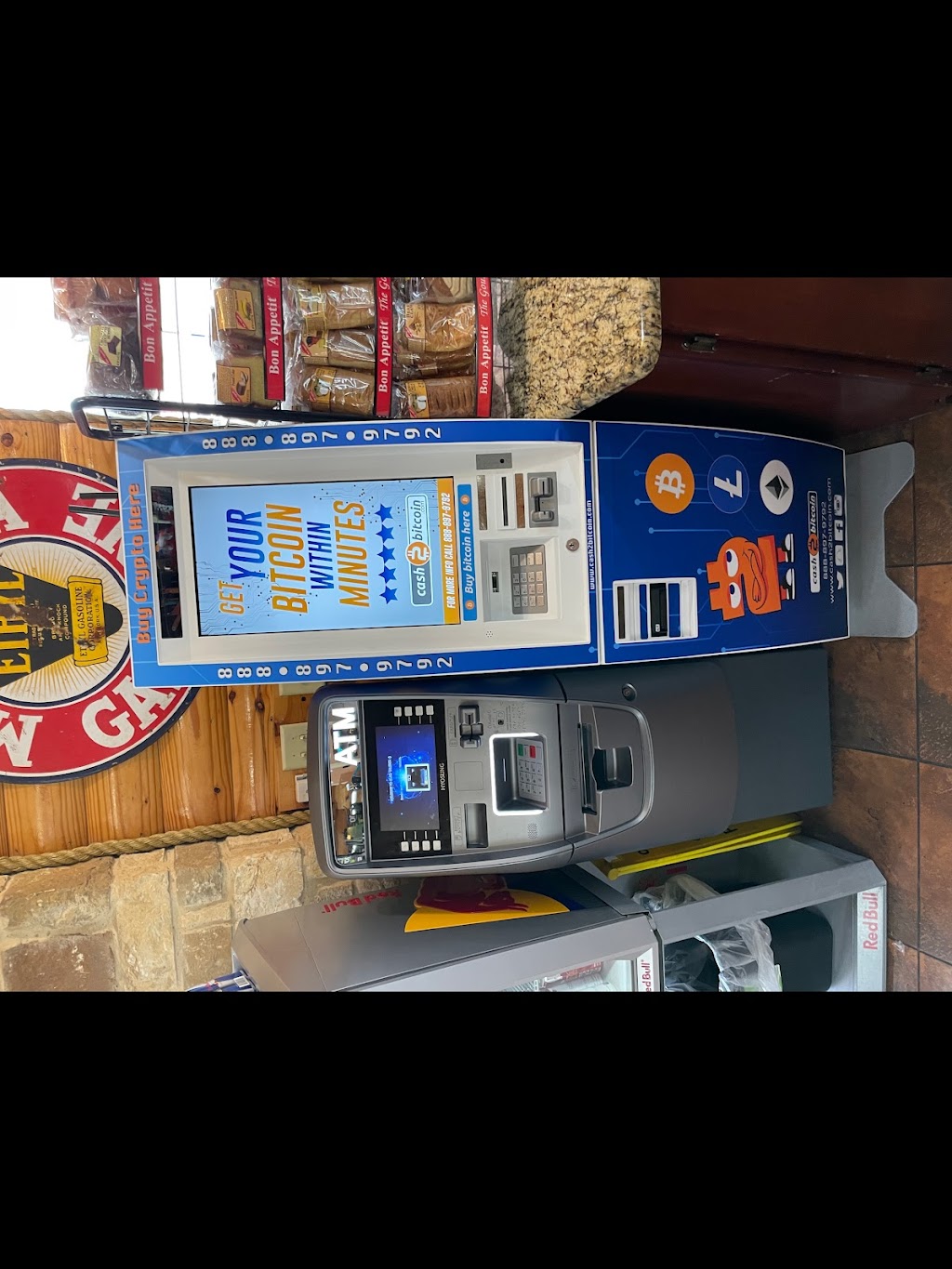 Cash2Bitcoin ATM | 7340 US-80, Terrell, TX 75161, USA | Phone: (888) 897-9792