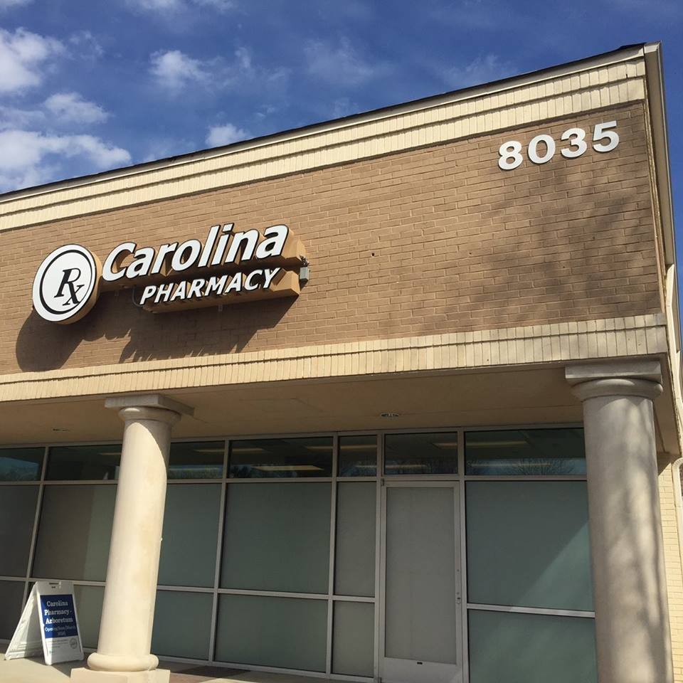 Carolina Pharmacy - Arboretum | 8035 Providence Rd #300, Charlotte, NC 28277, USA | Phone: (704) 909-4700