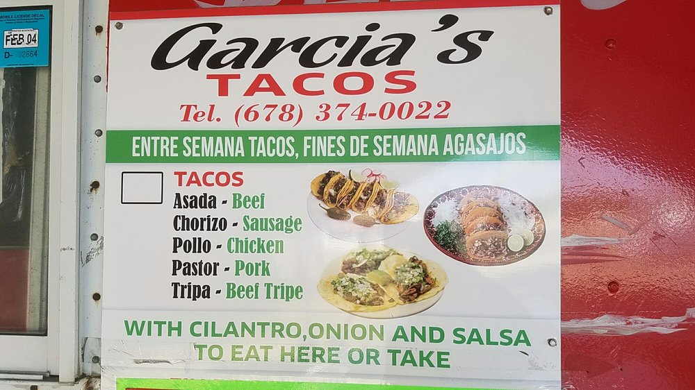 Garcias Tacos | 408 N U.S. Hwy 41, Ruskin, FL 33570, USA | Phone: (678) 374-0022