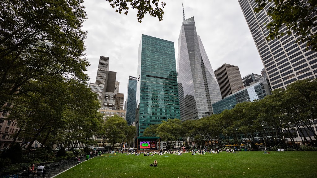 Bryant Park | New York, NY 10018, USA | Phone: (212) 768-4242