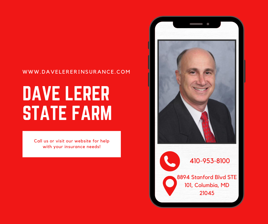 Dave Lerer - State Farm Insurance Agent | 8894 Stanford Blvd STE 101, Columbia, MD 21045 | Phone: (410) 953-8100