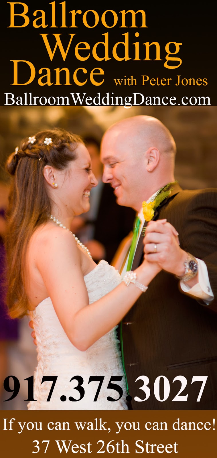 Wedding Dance Lessons NYC | 240 W 37th St 2nd Floor, New York, NY 10018, USA | Phone: (917) 375-3027