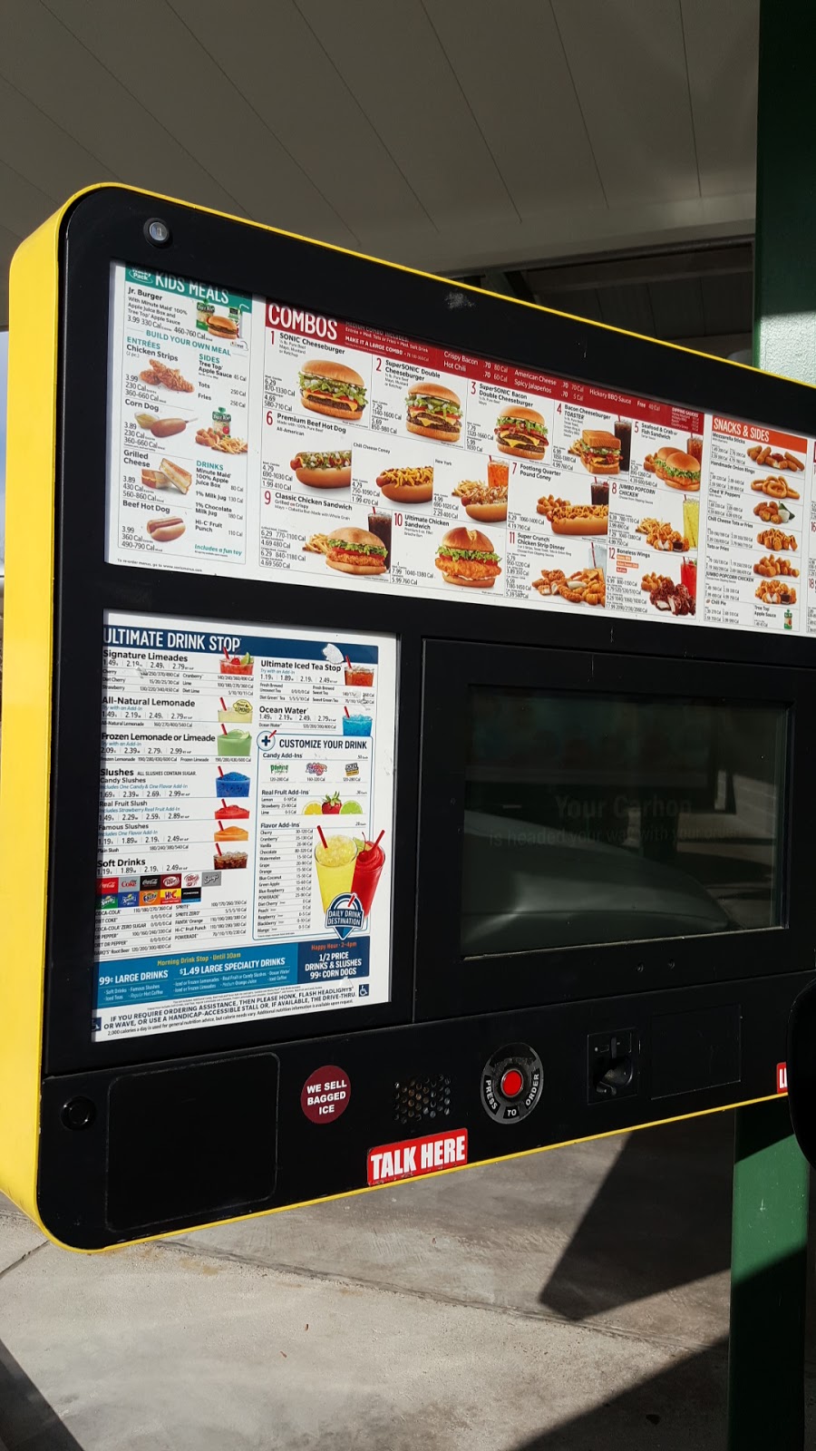 Sonic Drive-In | 14620 Greenwell Springs Rd, Central, LA 70739, USA | Phone: (225) 388-5660