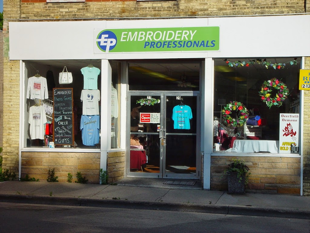 Embroidery Professionals Plus | 27 N Main St, Deerfield, WI 53531, USA | Phone: (608) 764-1332