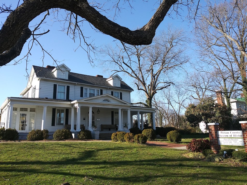 Person County Museum of History | 309 N Main St, Roxboro, NC 27573, USA | Phone: (336) 597-2884