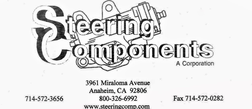 Steering Components | 3961 E Miraloma Ave, Anaheim, CA 92806, USA | Phone: (714) 572-3656