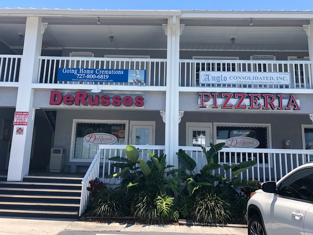 DeRusso’s Pizzeria | 1120 Pinellas Bayway S, Tierra Verde, FL 33715, USA | Phone: (727) 864-2900