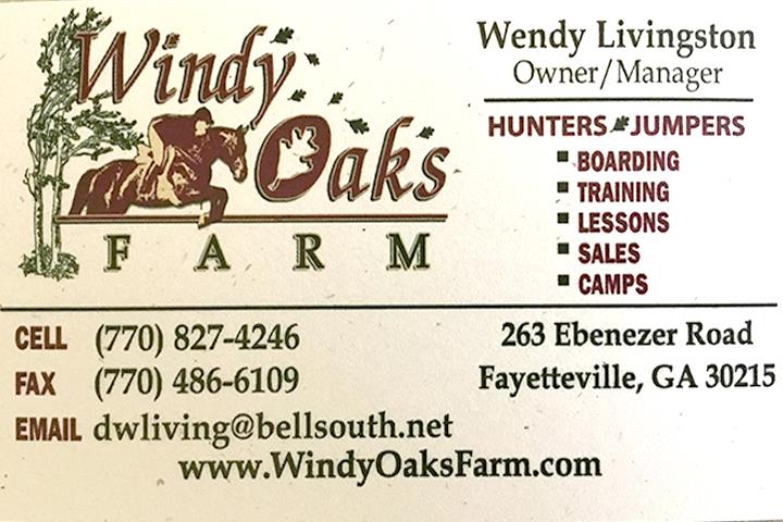 Windy Oaks Farm | 263 Ebenezer Rd, Fayetteville, GA 30215, USA | Phone: (770) 827-4246