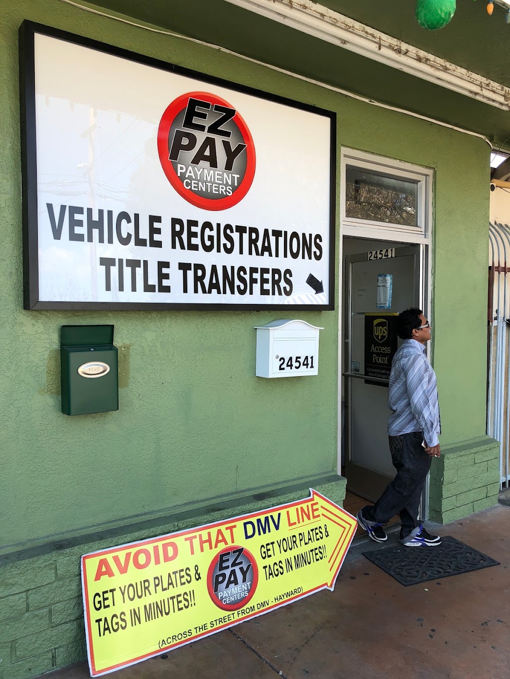 EZ Pay Registration Services - Avoid The DMV Lines! | 24541 Soto Rd, Hayward, CA 94544, USA | Phone: (833) 397-9368