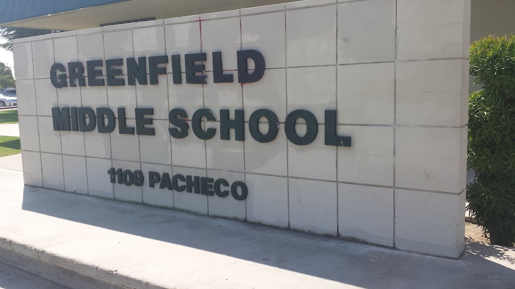 Greenfield Middle School | 1109 Pacheco Rd, Bakersfield, CA 93307, USA | Phone: (661) 837-6110