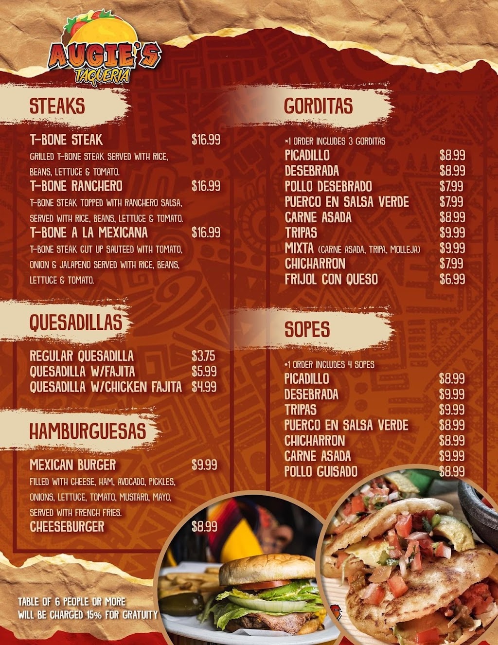 Augies Taqueria | 309 US-83, Zapata, TX 78076, USA | Phone: (956) 765-6006