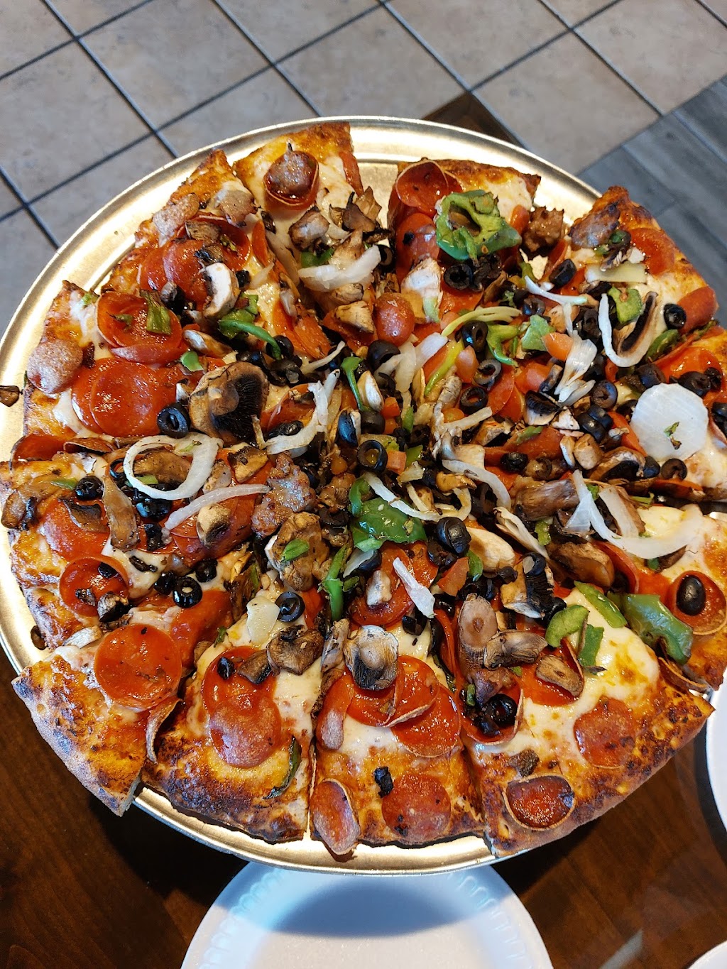 Mountain Mikes Pizza | 3000 N Dinuba Blvd Suite F, Visalia, CA 93291, USA | Phone: (559) 739-2800