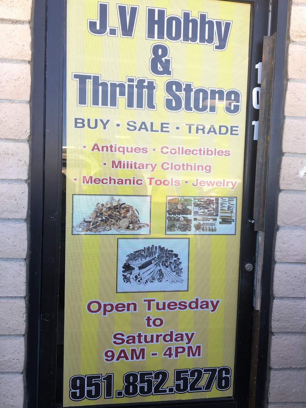 J.V Hobby and Thrift | 1501 W Acacia Ave #101, Hemet, CA 92545, USA | Phone: (951) 852-5276