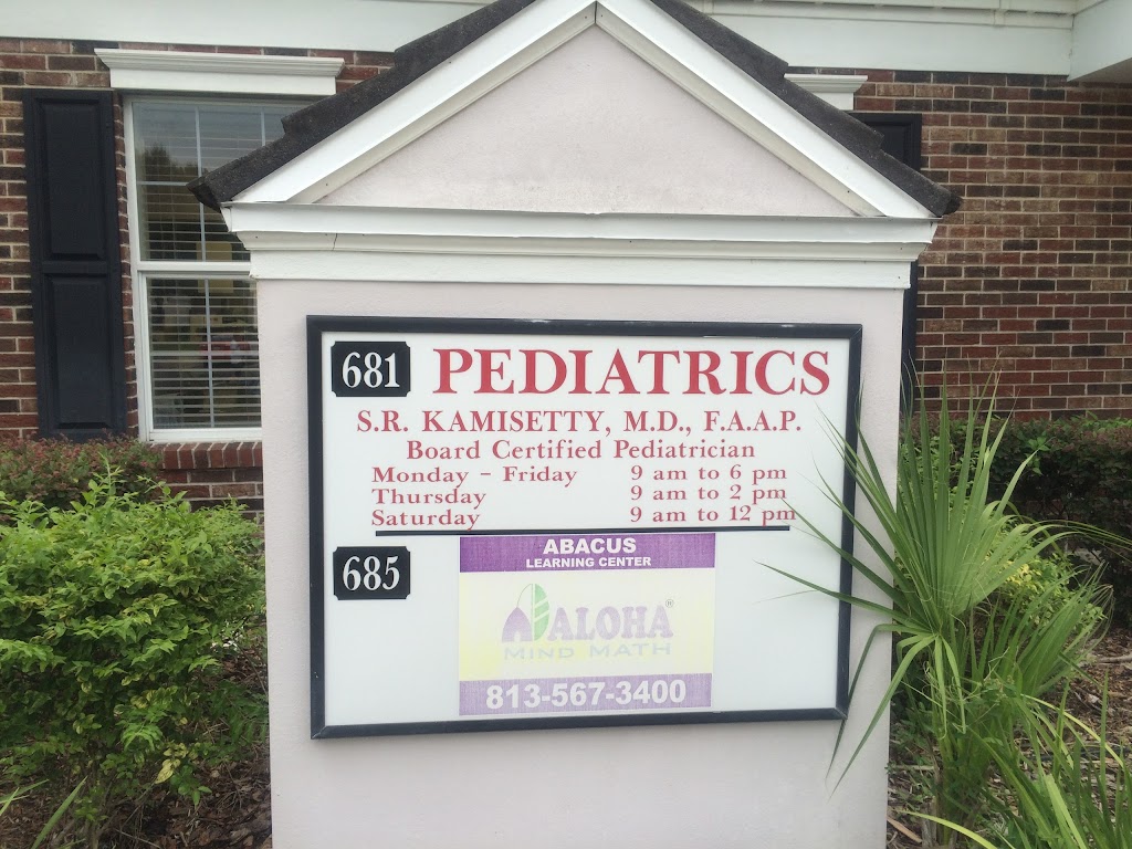Dr K Pediatrics: Kamisetty Sudarsan R MD | 681 W Lumsden Rd, Brandon, FL 33511, USA | Phone: (813) 655-7726
