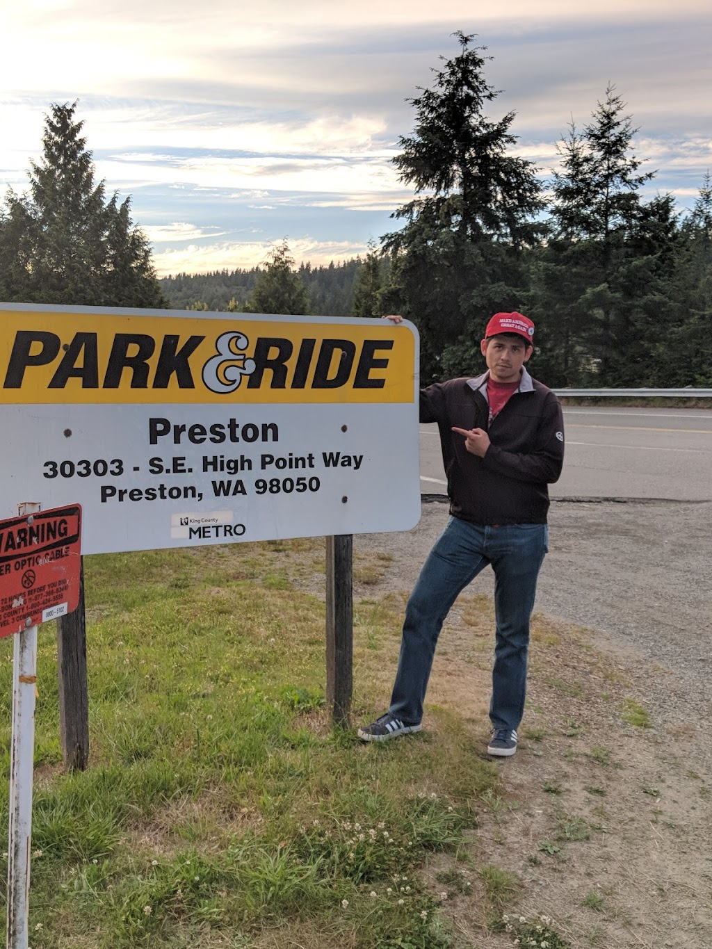 Preston Park & Ride | Parking lot, 30303 SE High Point Way, Issaquah, WA 98027, USA | Phone: (206) 553-3000