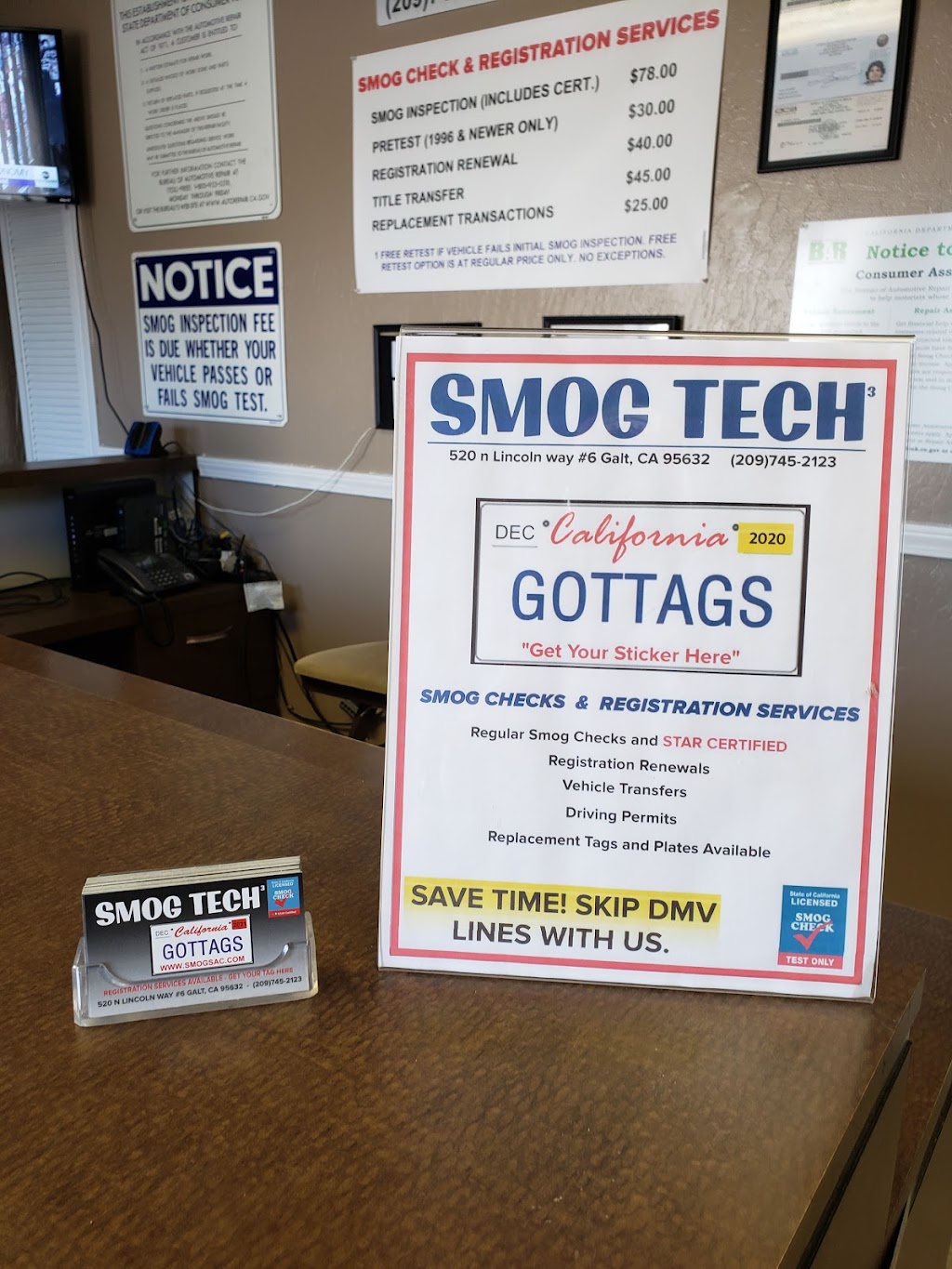 Smog Tech 3 - car repair  | Photo 8 of 9 | Address: 520 N Lincoln Way # 6, Galt, CA 95632, USA | Phone: (209) 745-2123