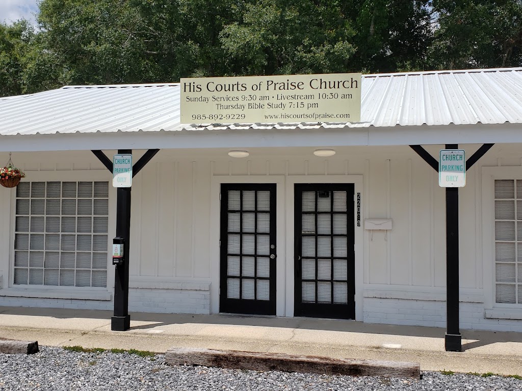 His Courts of Praise Church | 22099 LA-36, Abita Springs, LA 70420, USA | Phone: (985) 892-9229