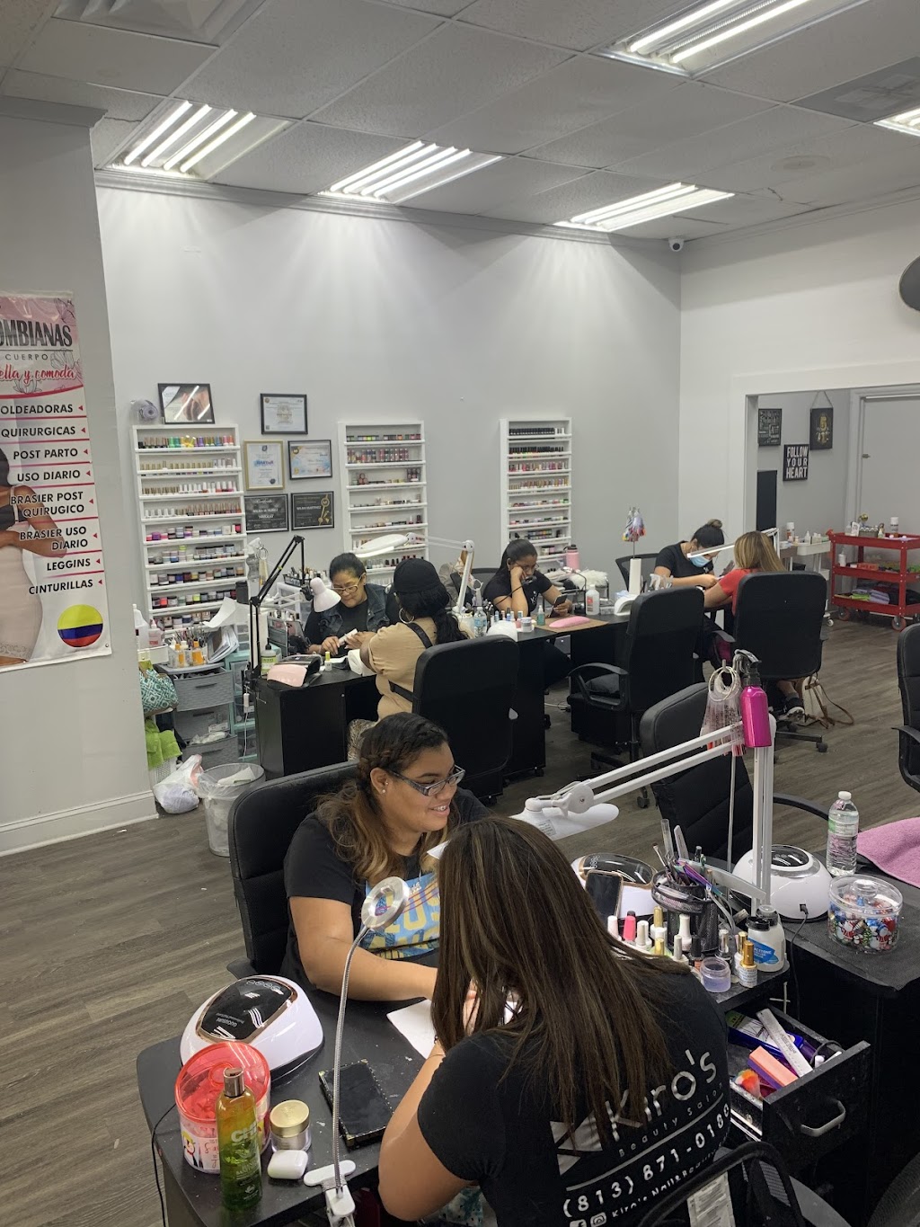 Kiros Beauty Salon | 7605 Causeway Blvd #33619, Tampa, FL 33619, USA | Phone: (813) 871-0180