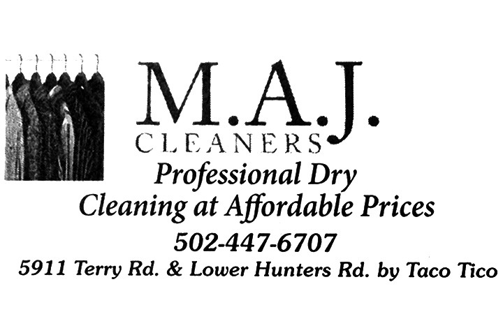 M.A.J. Cleaners | 5911 Terry Rd, Louisville, KY 40216, USA | Phone: (502) 447-6707