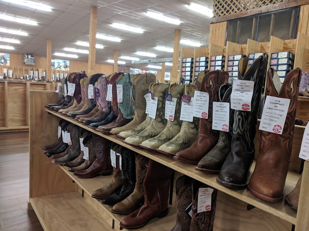 Justin Discount Boots Chute #1 | 114 W 2nd St, Justin, TX 76247, USA | Phone: (940) 648-2795