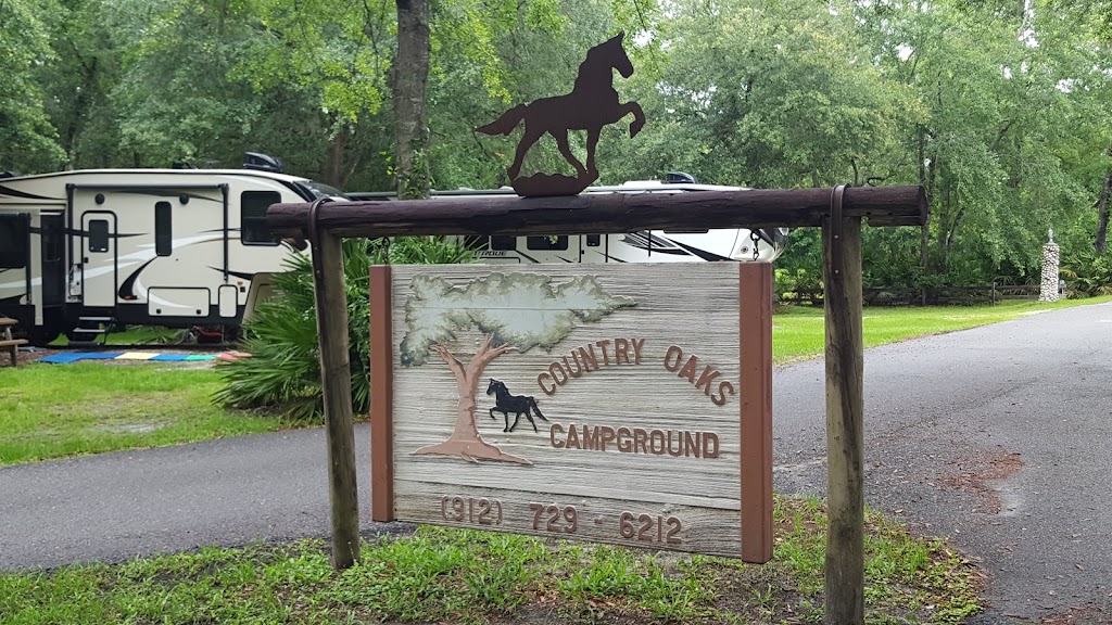 Country Oaks Campground & Rv | 6 Carlton Cemetery Rd, Kingsland, GA 31548, USA | Phone: (912) 729-6212